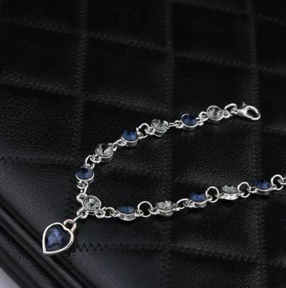 Deep Blue Love Bracelet