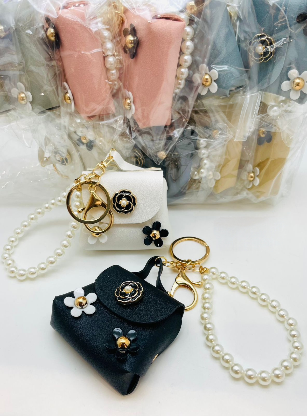 Floral Luxe Bag Charm