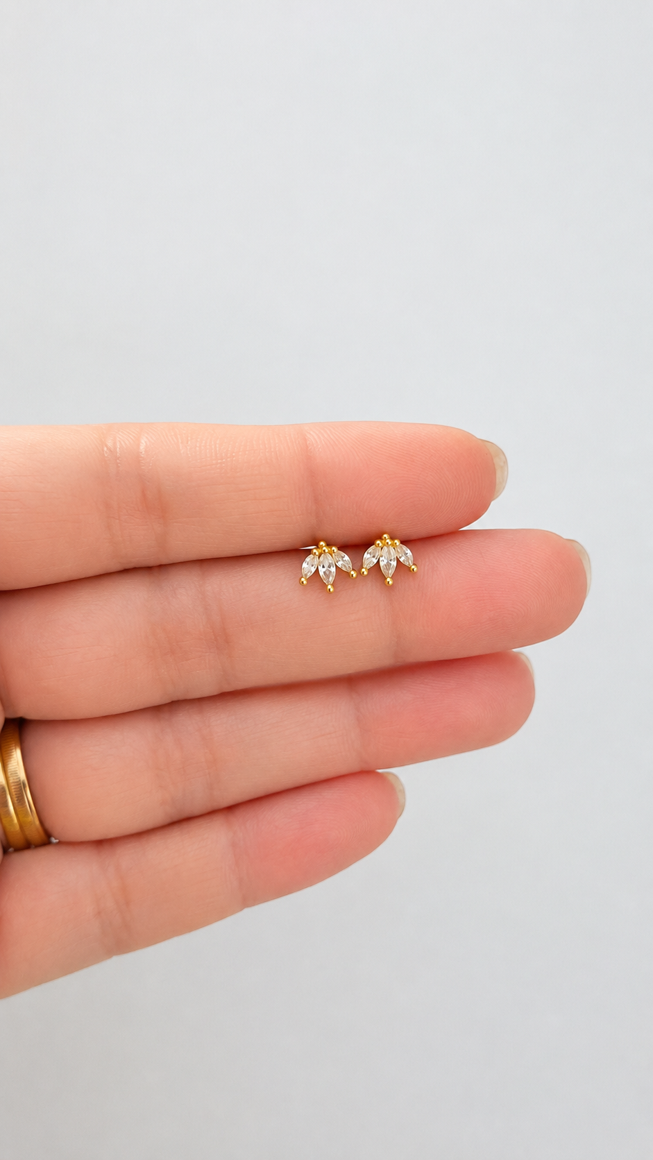 Mini Blossom Ball Back Studs 