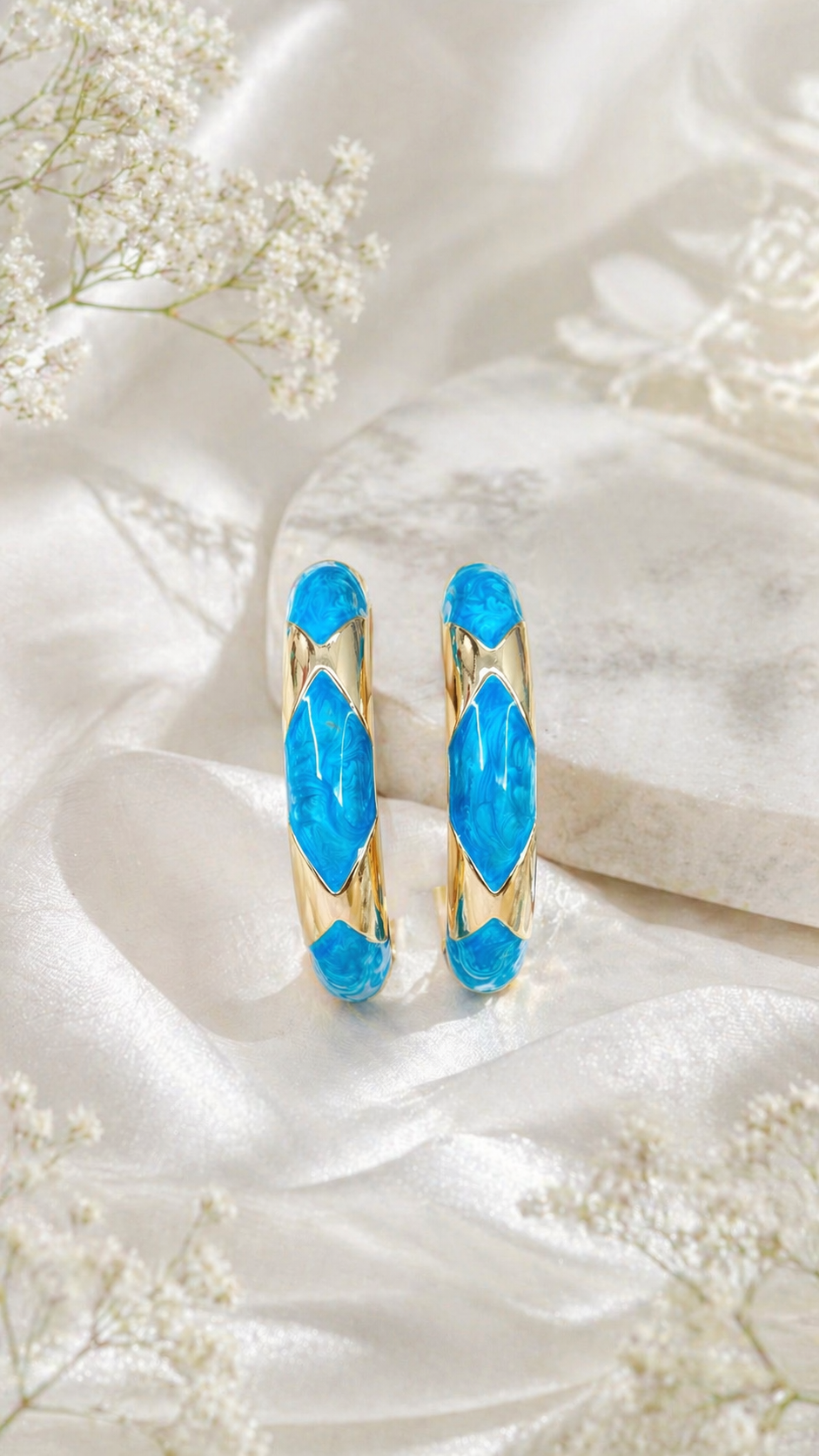 Blue Muse Bangles(Pair) - View 2