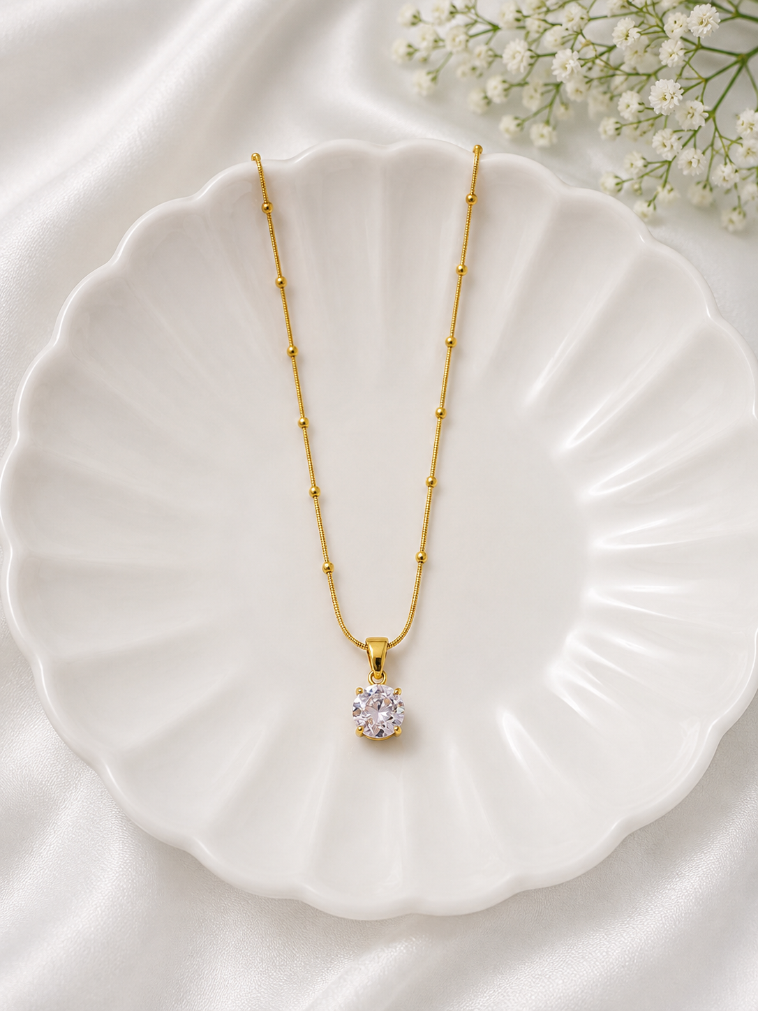 Crystal Drop Pendant 