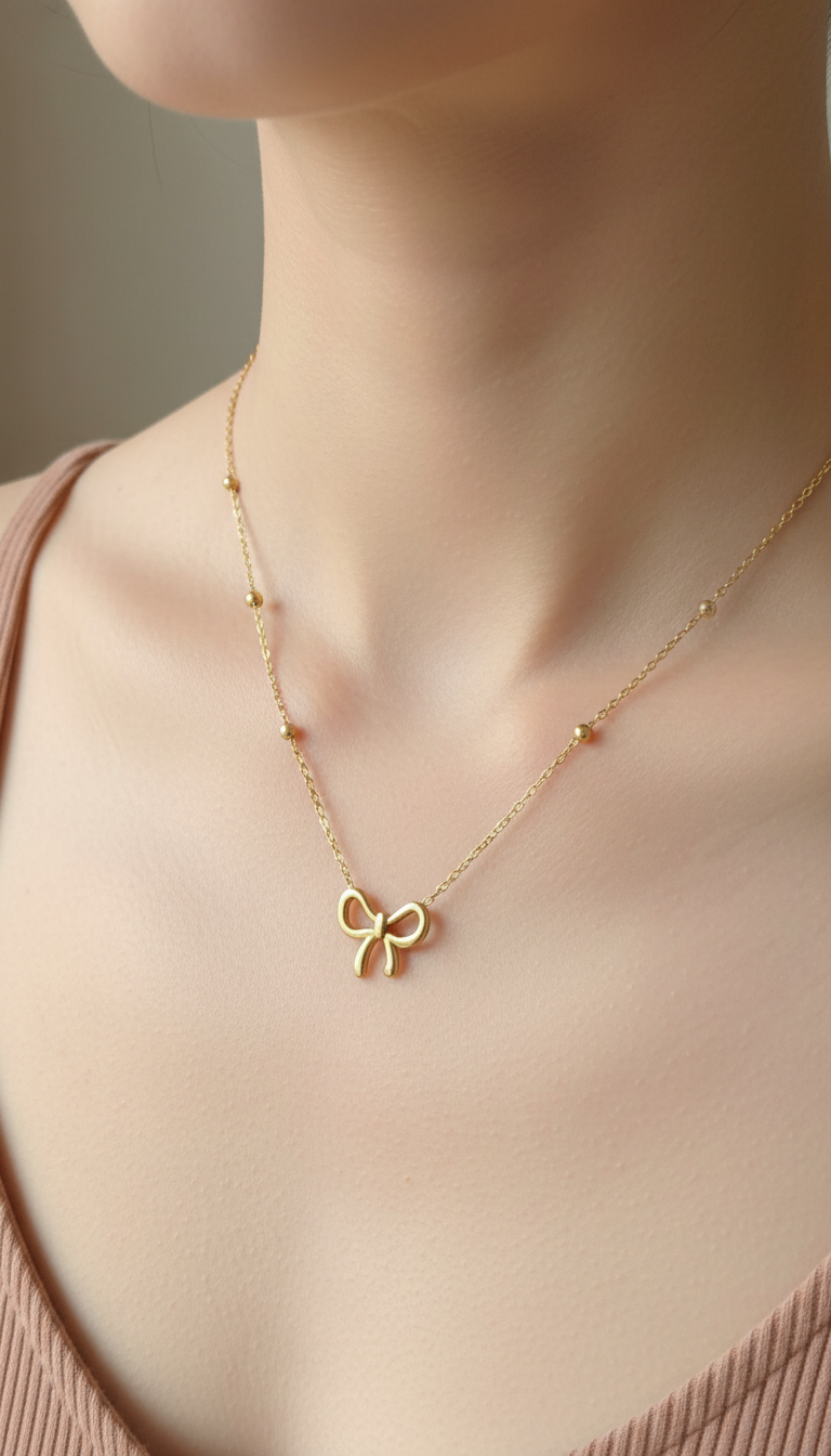 Cute Bow Pendant