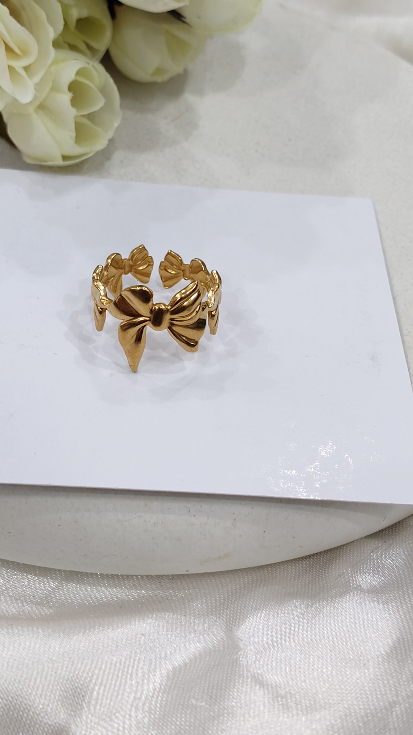 Bow Charm Ring