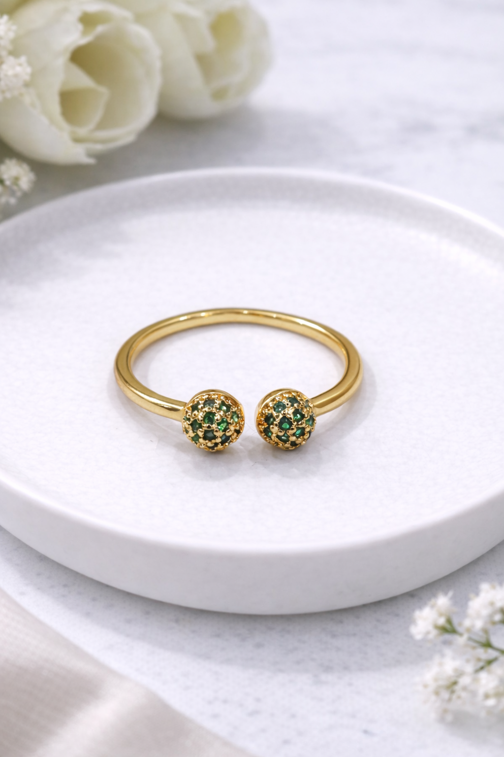 Dual Stone Ring