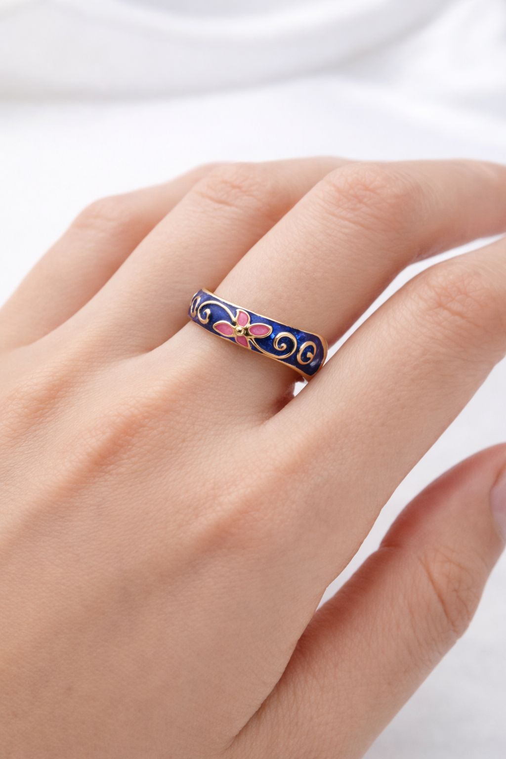 Pink Petaline Ring - View 2