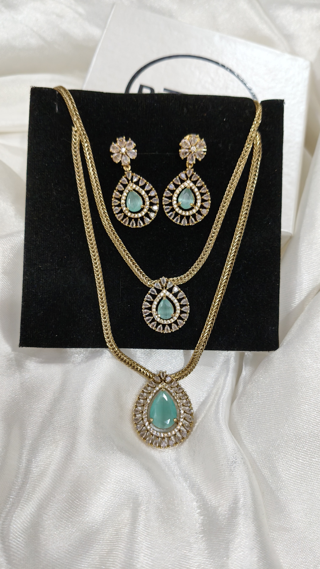 Double Layered Teardrop Glam - View 3