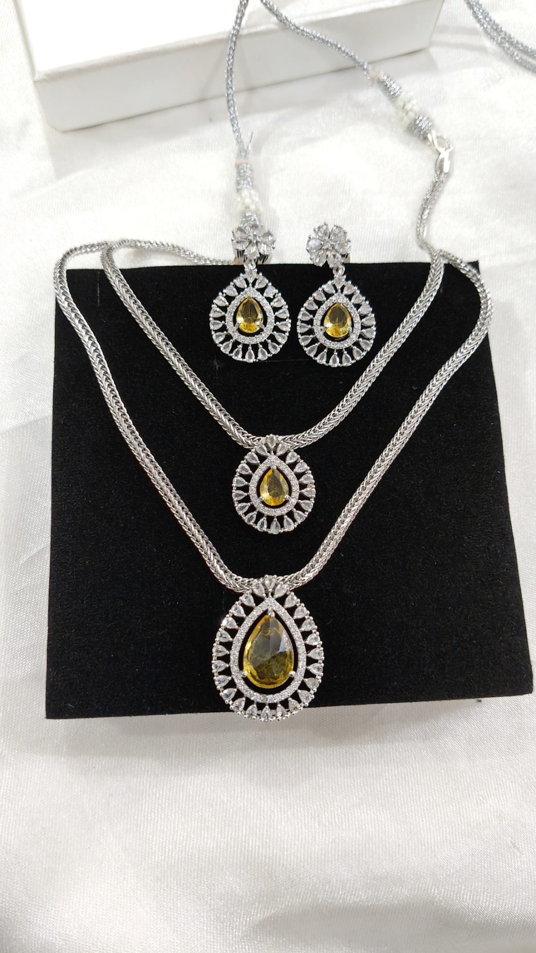 Double Layered Teardrop Glam