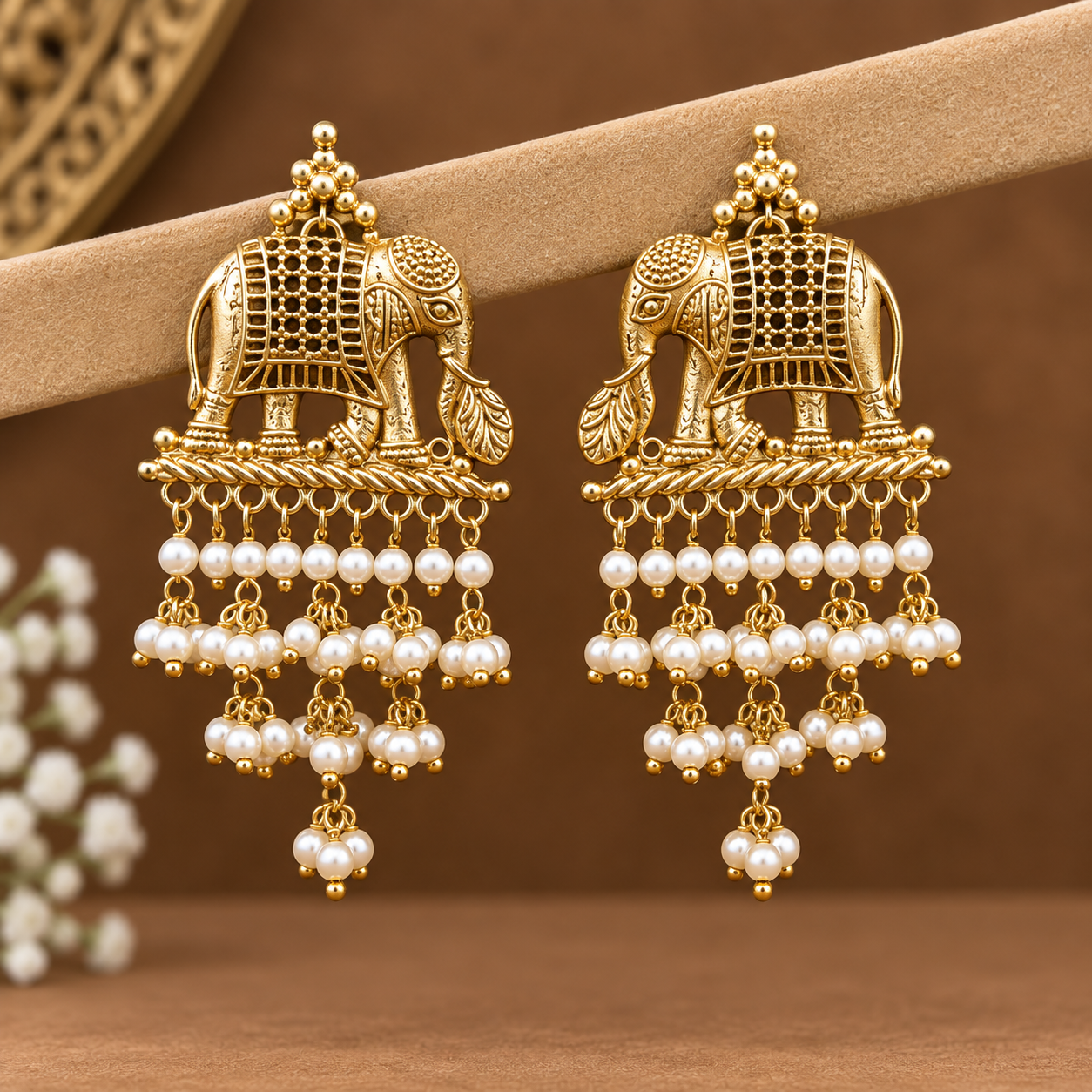 Gajraj Dangler Earrings 