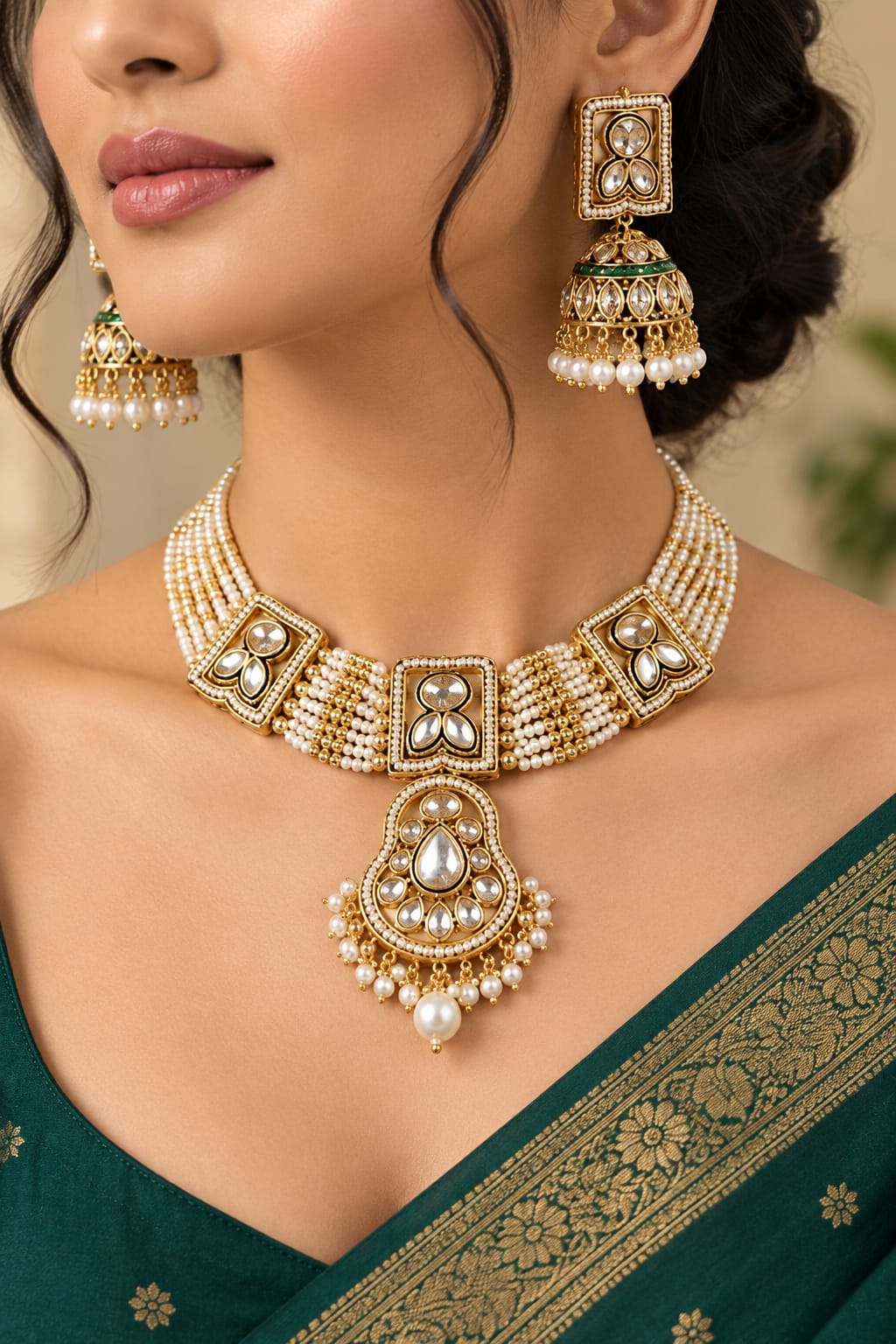 Imperial Pearl AD Choker Set 
