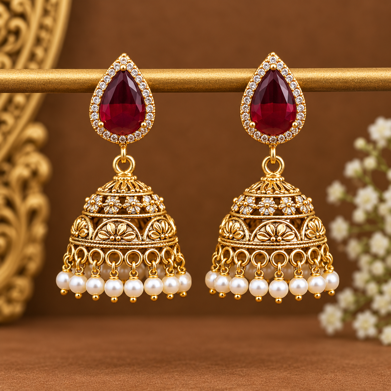 Nora Gold Jhumki