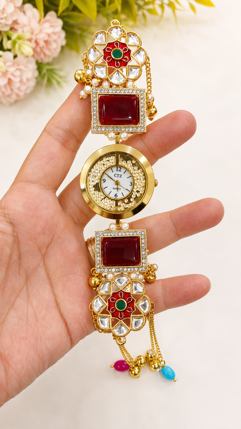 Ruby Halo Watch 